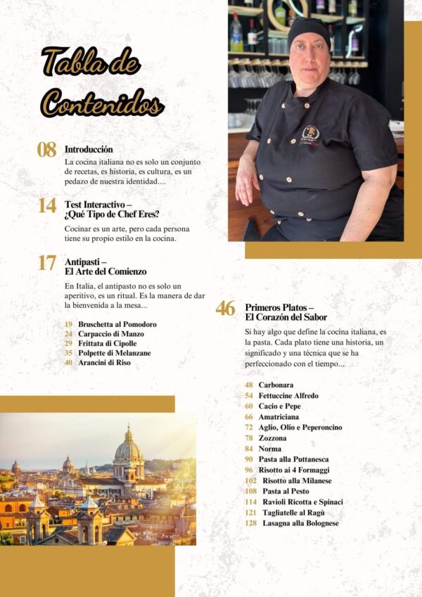 Tabla de contenido 1 Italia en Tus Manos