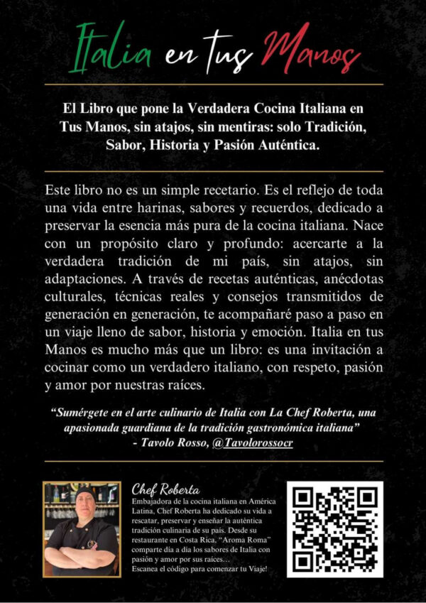 Back cover Italia en Tus Manos