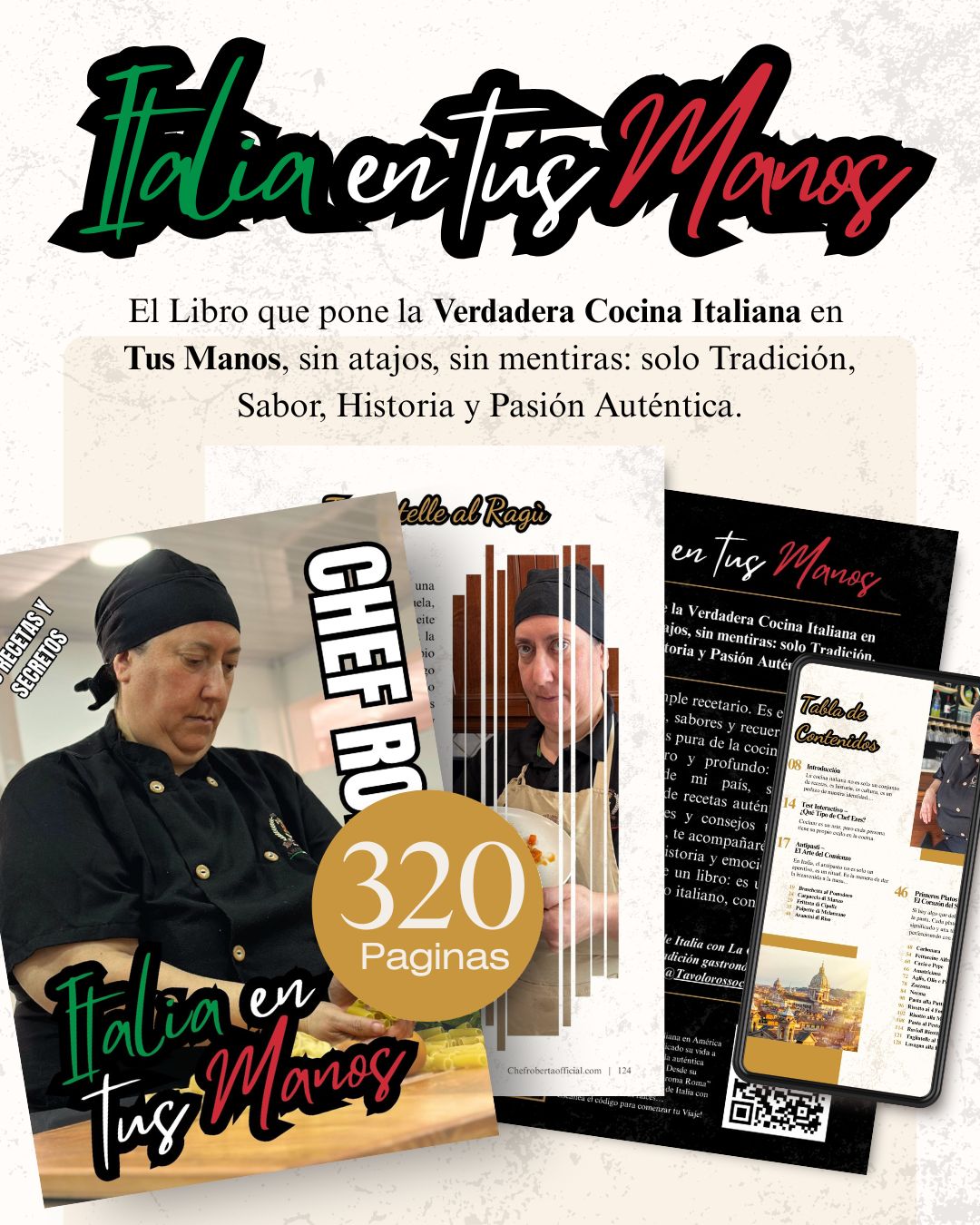 Mockup Landing Page Italia en Tus Manos