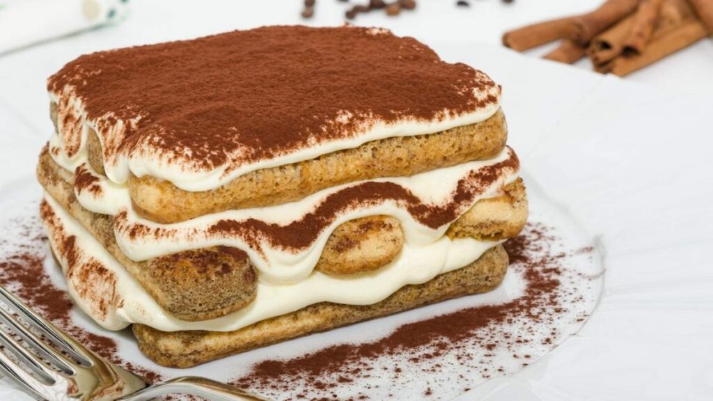 Tiramisú sin Crema Batida (no panna): el Auténtico Italiano